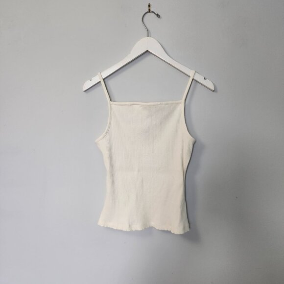 & OTHER STORIES | White Ribbed Tank - Picture 3 of 10
